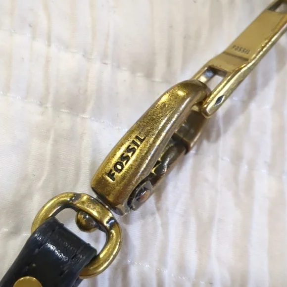 FOSSIL black Leather medium Wallet - Picture 7 of 13